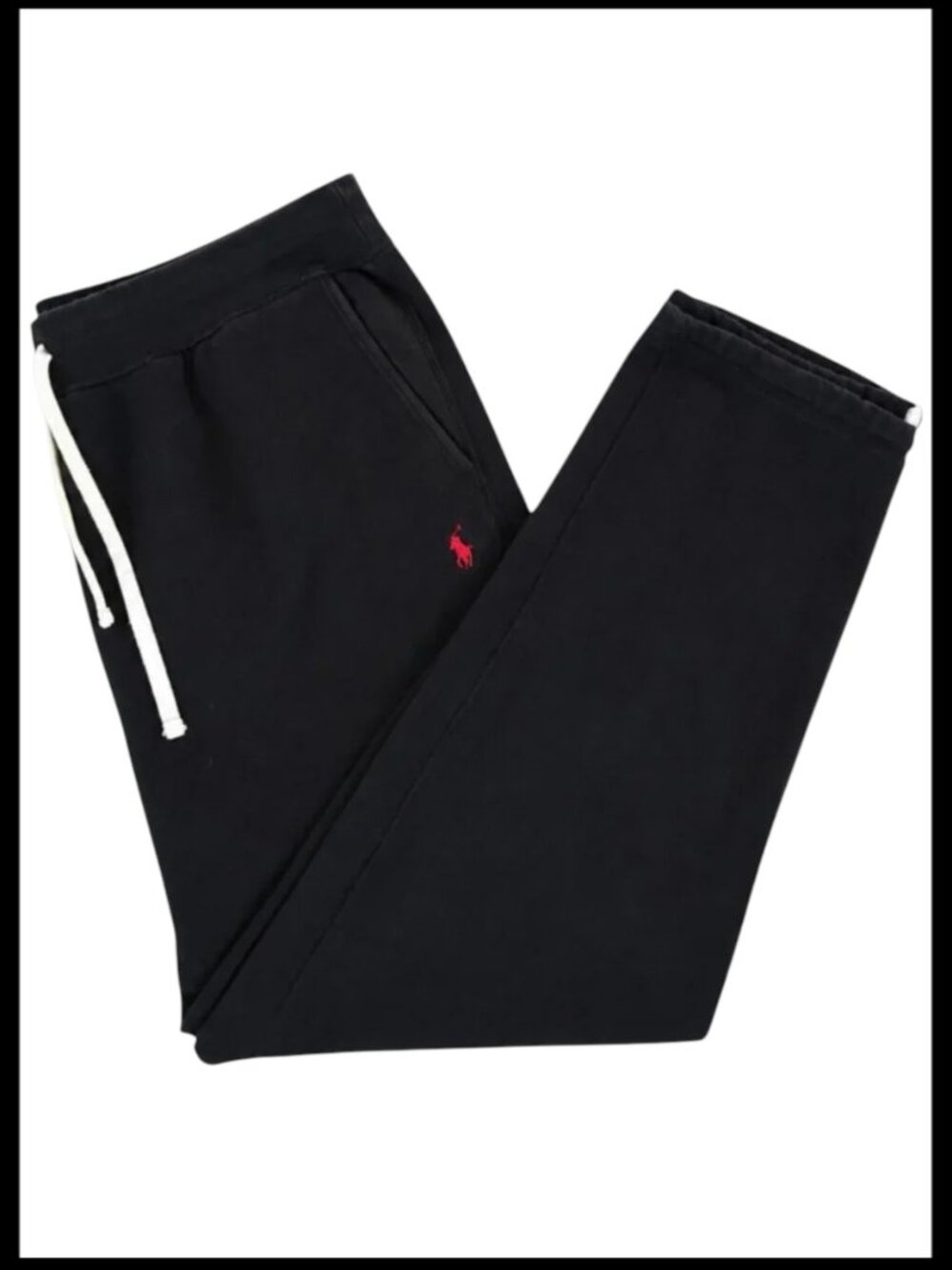 Polo Ralph Lauren Men's Fleece Tracksuit Set Black Full Zip Big & Tall XLT LT - Picture 12 of 13